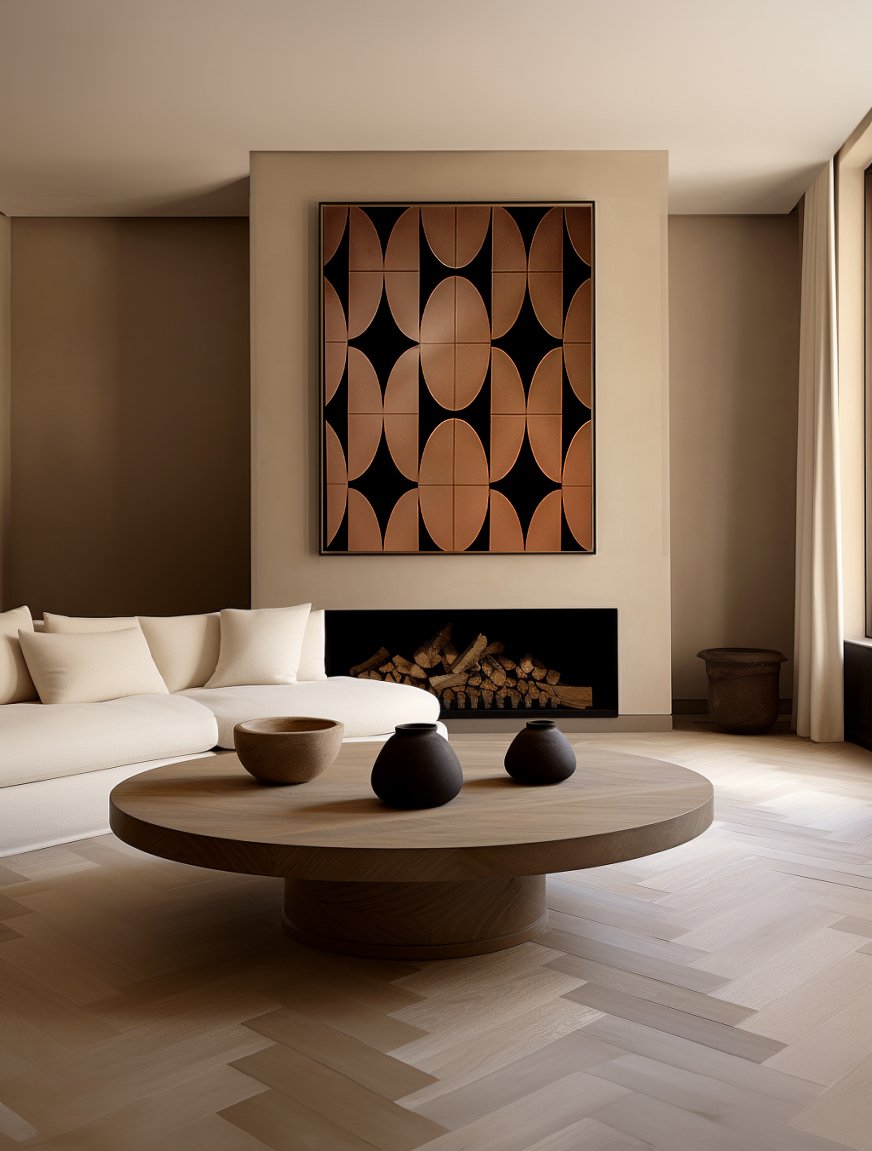 Chevron Pattern Interior